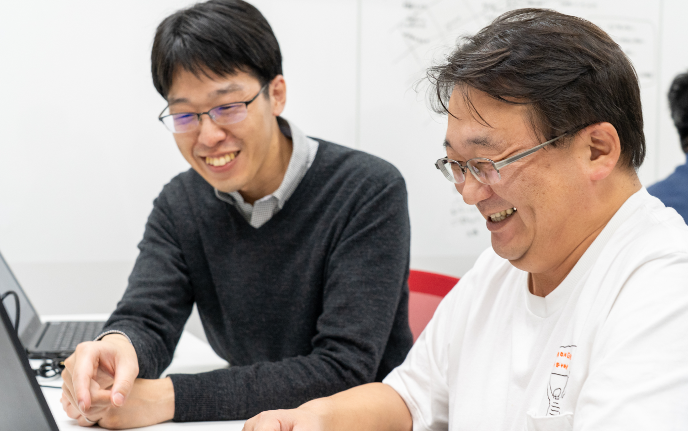 社員の写真